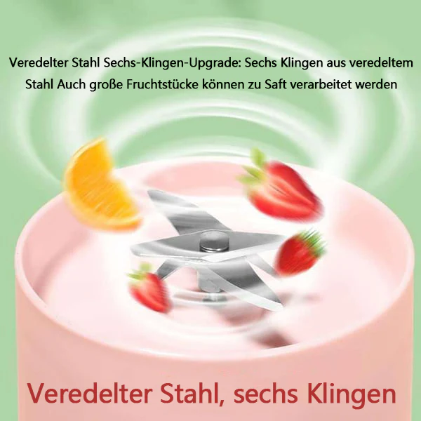 🎉Luxarise®  Neujahrs‑Special: 50 % Rabatt 🏆 Bestseller‑Tragbarer Entsafter | Frischer Saft jederzeit und überall - Image 5