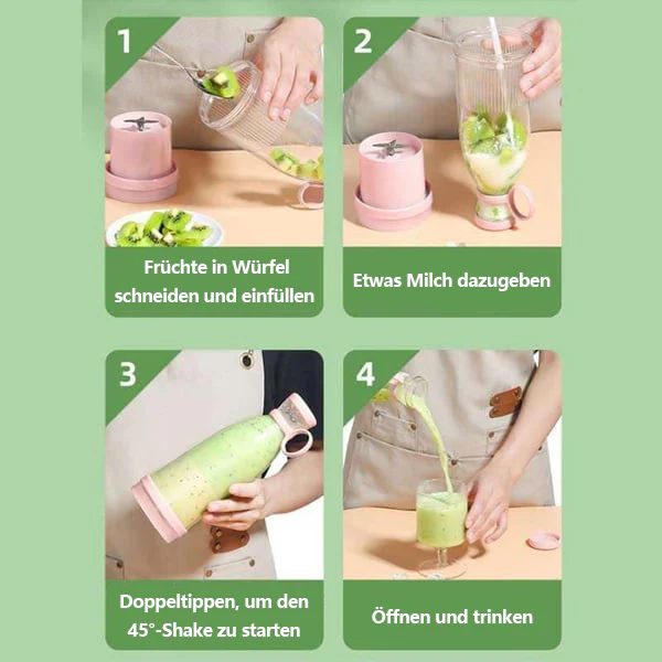Luxarise® 50% OFF DE💥Neujahrsangebot 50% Rabatt💥Bestseller Tragbarer Entsafter | Frischer Saft überall und jederzeit - Image 2