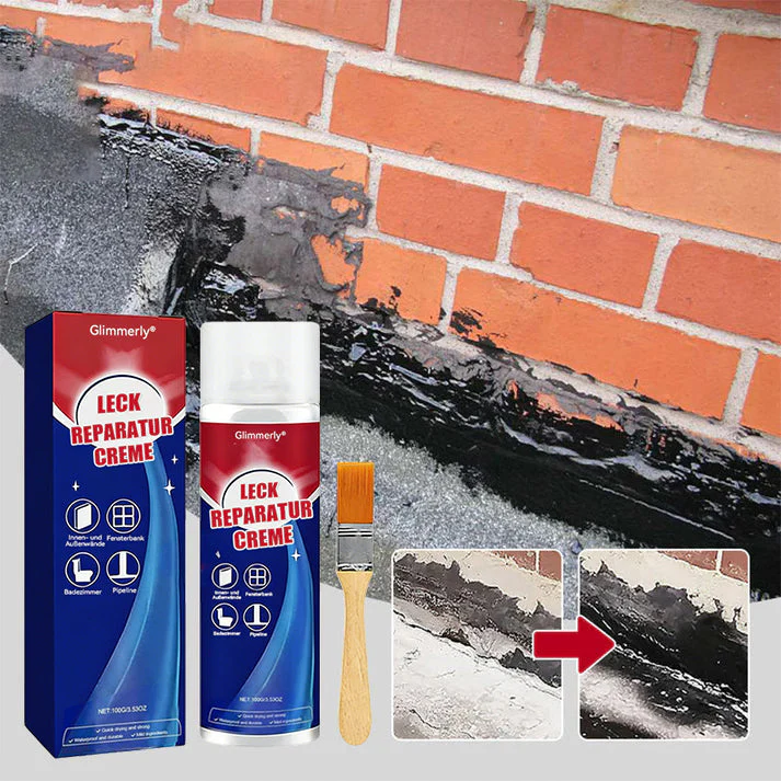 💦 Unsichtbares Wasserdichtes Dichtungsspray – Sofortige Leckreparatur für Dächer, Wände und Rohre (lang anhaltend)