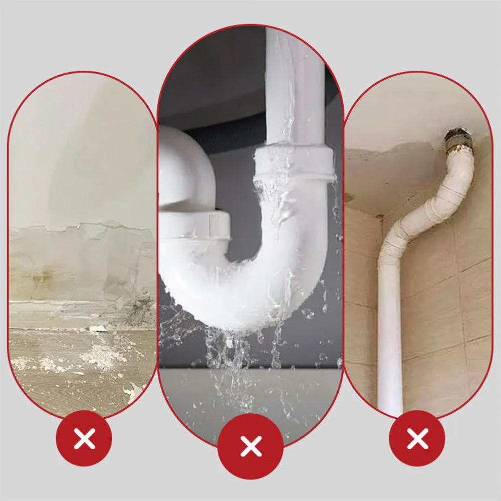 💦 Unsichtbares Wasserdichtes Dichtungsspray – Sofortige Leckreparatur für Dächer, Wände und Rohre (lang anhaltend) - Image 2