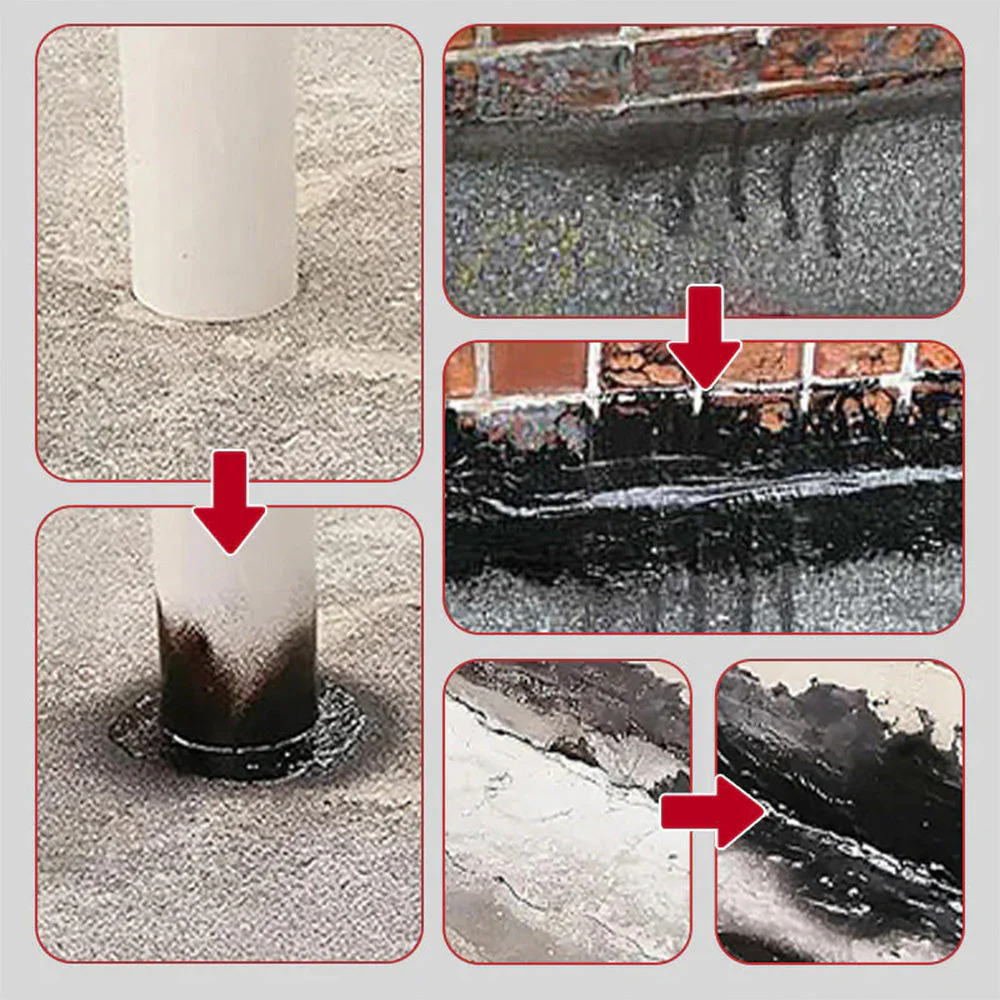 💦 Unsichtbares Wasserdichtes Dichtungsspray – Sofortige Leckreparatur für Dächer, Wände und Rohre (lang anhaltend) - Image 4