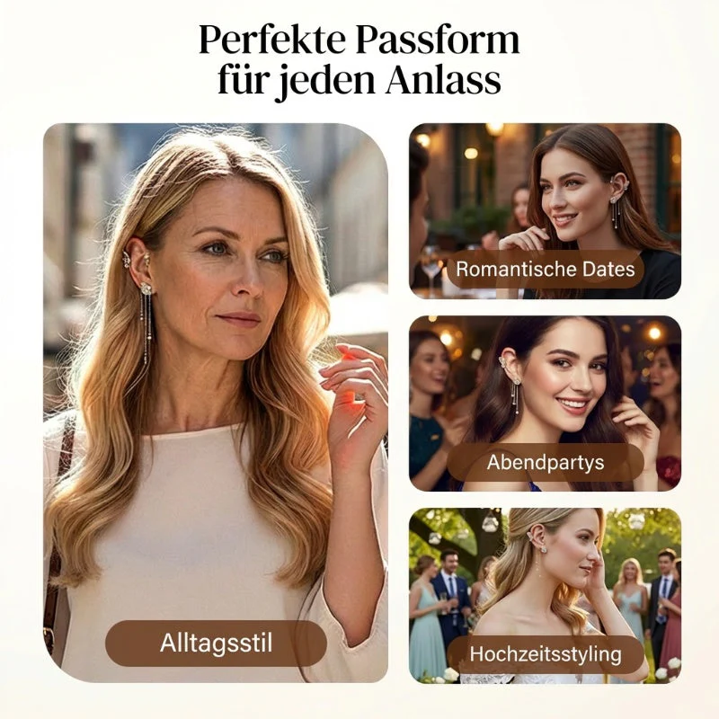 （Elegant und bequem, kein Ohrloch erforderlich）🌸🦋 – 𝐂𝐙𝐓𝐈𝐂𝐋𝐄® Schlichte Ohrclips mit Schmetterlings- und Blumenmotiv & Quasten （Letzter Tag Sonderangebot – 80% Rabatt 🔥） - Image 19