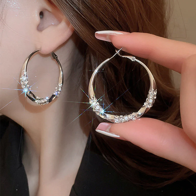 (🎉Neujahrs‑Sonderangebot – 50 % RABATT ✨)🌙💎CZTICLE® Zirkonia-Kreolen - Image 3