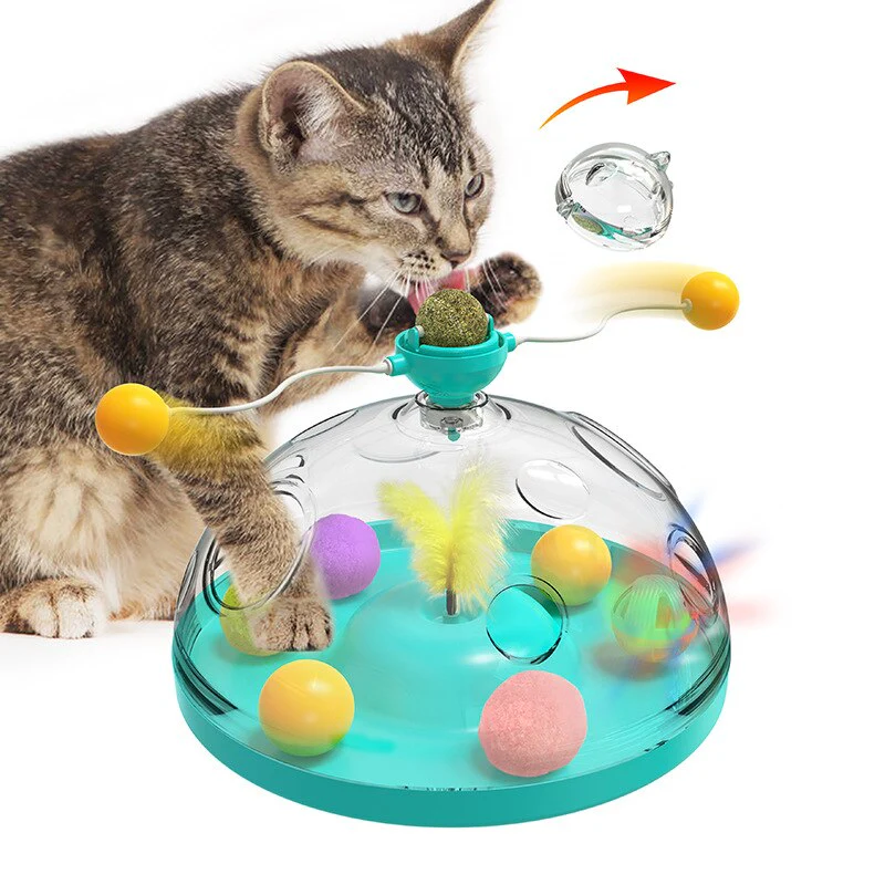 Windmill Interactive Multifunctional Catnip Toy - Image 4