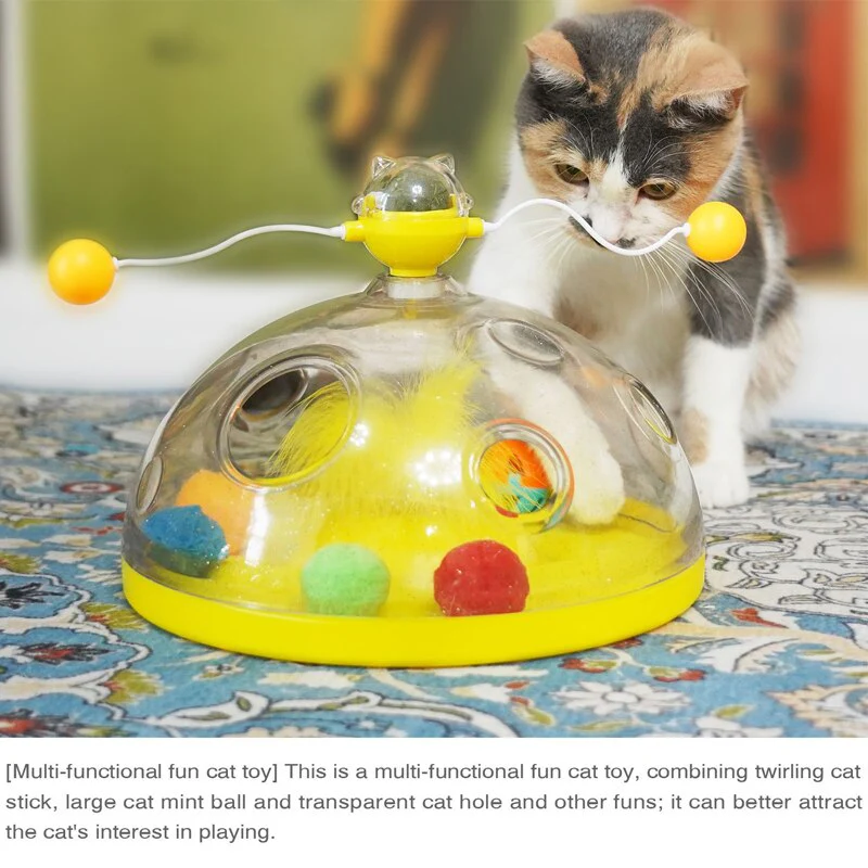 Windmill Interactive Multifunctional Catnip Toy - Image 7