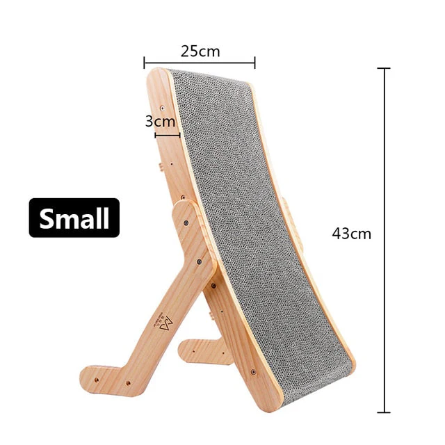 Wooden Cat Scratch Bed - Image 2