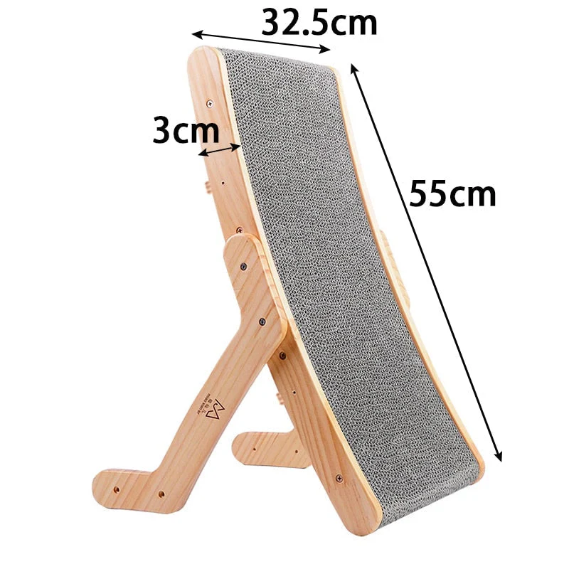 Wooden Cat Scratch Bed - Image 9