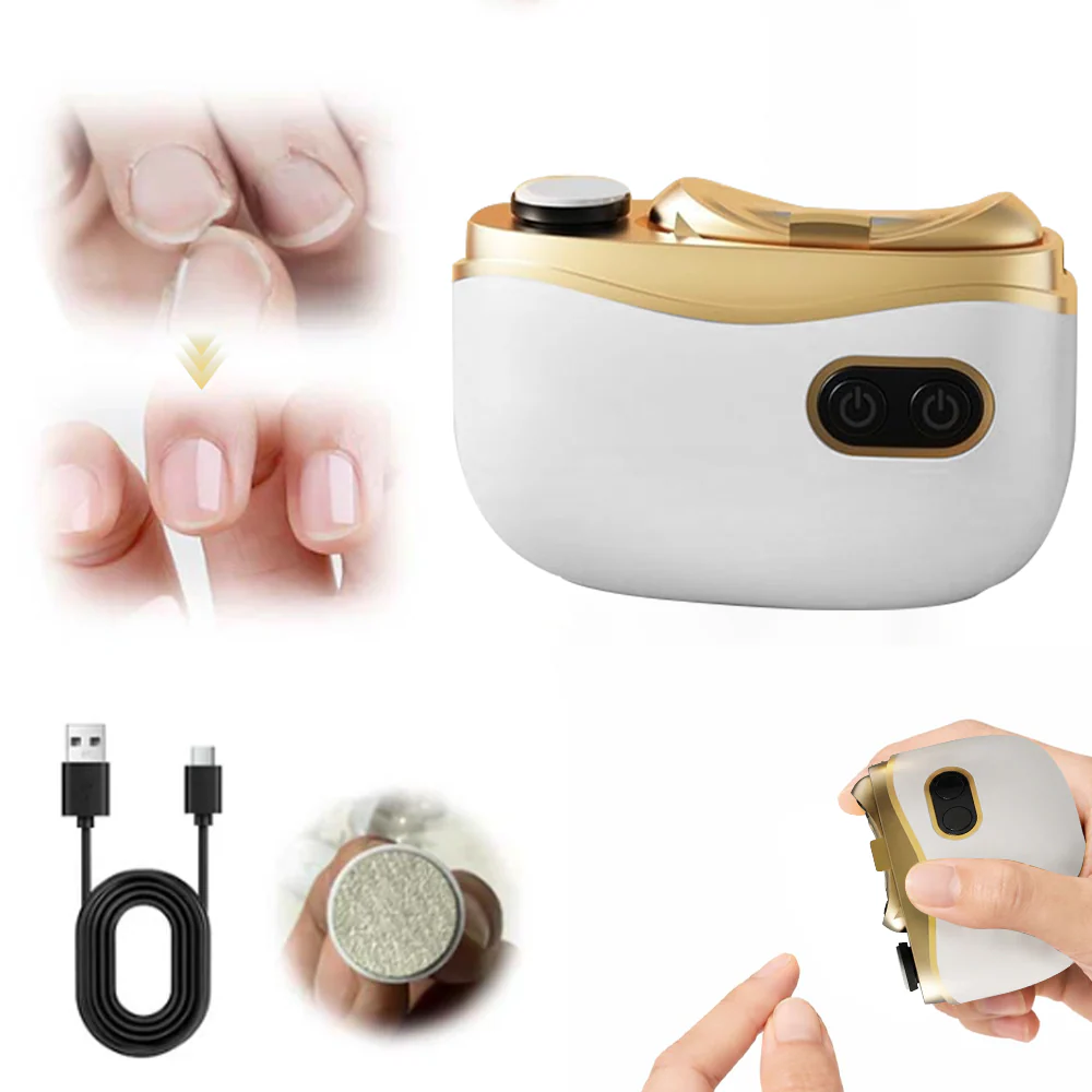 💥LETZTER TAG VERKAUF 50% RABATT💥 2-in-1 Elektrischer Nagelknipser & Polierer 🏆 Universelle automatische Nagelfeile für Erwachsene und Kinder👶 - Image 10