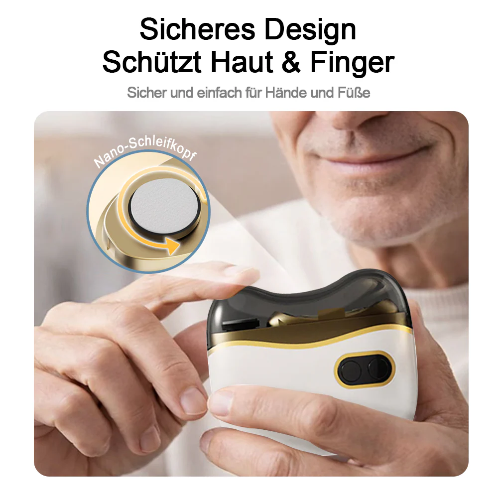 💥LETZTER TAG VERKAUF 50% RABATT💥 2-in-1 Elektrischer Nagelknipser & Polierer 🏆 Universelle automatische Nagelfeile für Erwachsene und Kinder👶 - Image 5