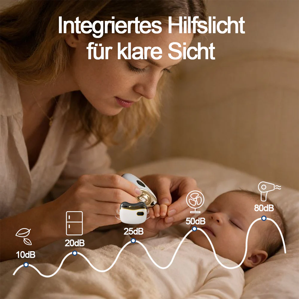 💥LETZTER TAG VERKAUF 50% RABATT💥 2-in-1 Elektrischer Nagelknipser & Polierer 🏆 Universelle automatische Nagelfeile für Erwachsene und Kinder👶 - Image 7