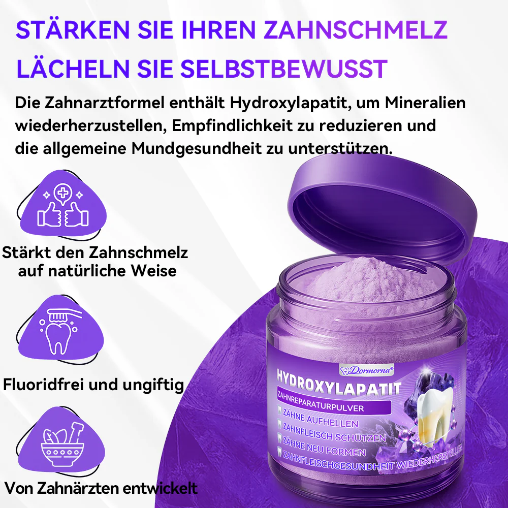 🛡️🥰Neujahrs‑Angebot: 80 % RABATT 🎉 Dormorna® Hydroxylapatit‑Zahnreparaturpulver 🦷 - Image 10
