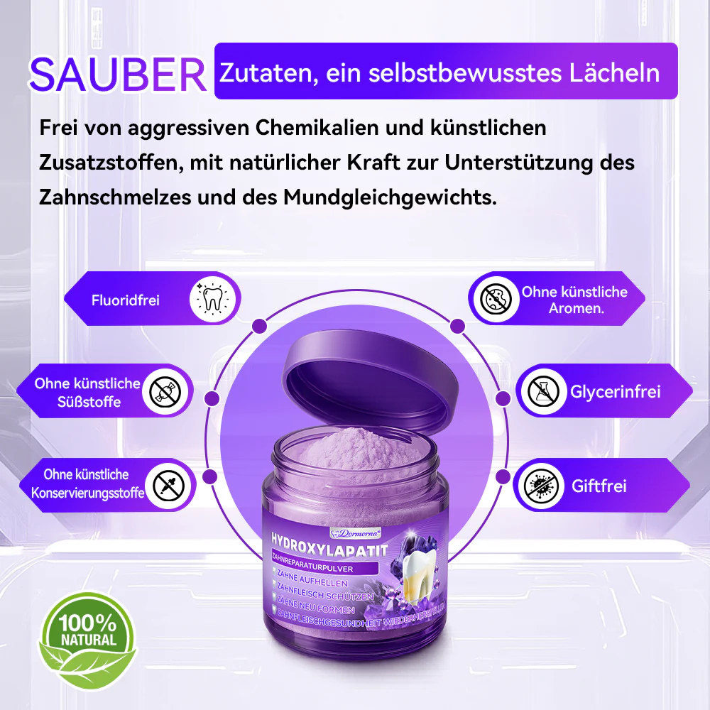 🛡️🥰Neujahrs‑Angebot: 80 % RABATT 🎉 Dormorna® Hydroxylapatit‑Zahnreparaturpulver 🦷 - Image 9